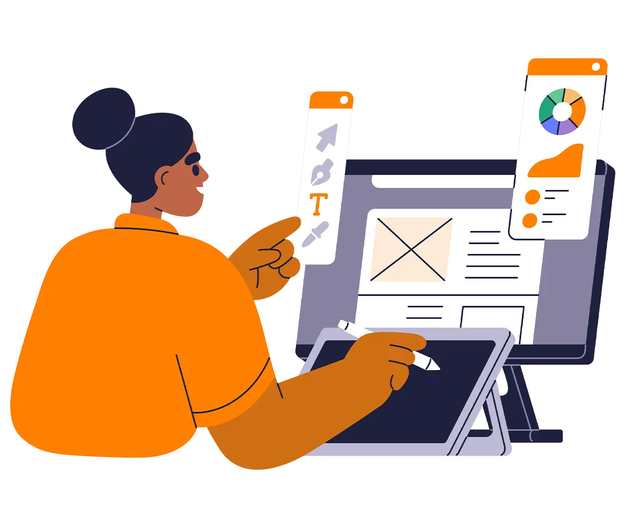 Creative graphic design for brand design and business growth